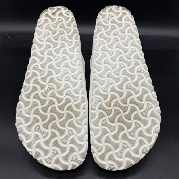 Birkenstock Arizona Essential EVA Sandal Slide White Rubber Size 43 Mens Size 10 - Picture 6 of 6